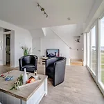 Maisonette Kapteins Lounge By Seeblick Ferien Oro, Rundum Wasser, 6pers, Sauna, Kamin *