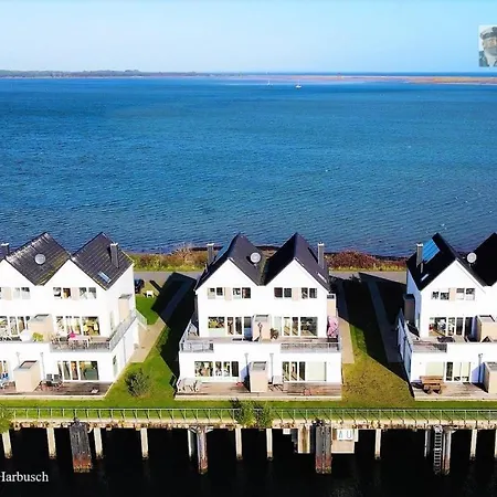 Apartament Maisonette Kapteins Lounge By Seeblick Ferien Oro, Rundum Wasser, 6pers, Sauna, Kamin *