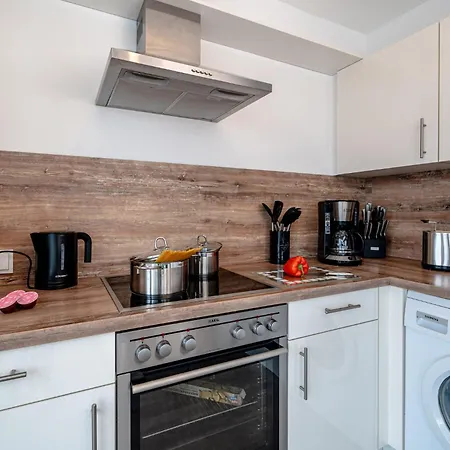 Maisonette Kapteins Lounge By Seeblick Ferien Oro, Rundum Wasser, 6pers, Sauna, Kamin Apartament Olpenitz