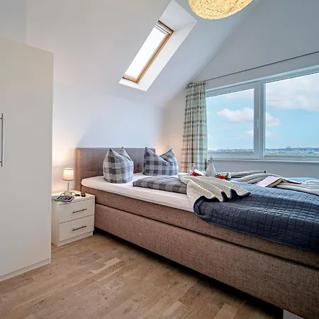Maisonette Kapteins Lounge By Seeblick Ferien Oro, Rundum Wasser, 6pers, Sauna, Kamin Apartament